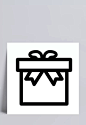 礼盒图标|礼物,gift,图标元素,设计元素