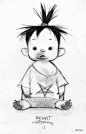 迪士尼动画经典手稿500例，收藏临摹！_笔触 : 画家圈子陪你过新年 为大家收集了一大批动漫手稿，大部分都是迪士尼的。用简洁的笔触将形象塑造的活灵活现，栩栩如生。 .........................................…