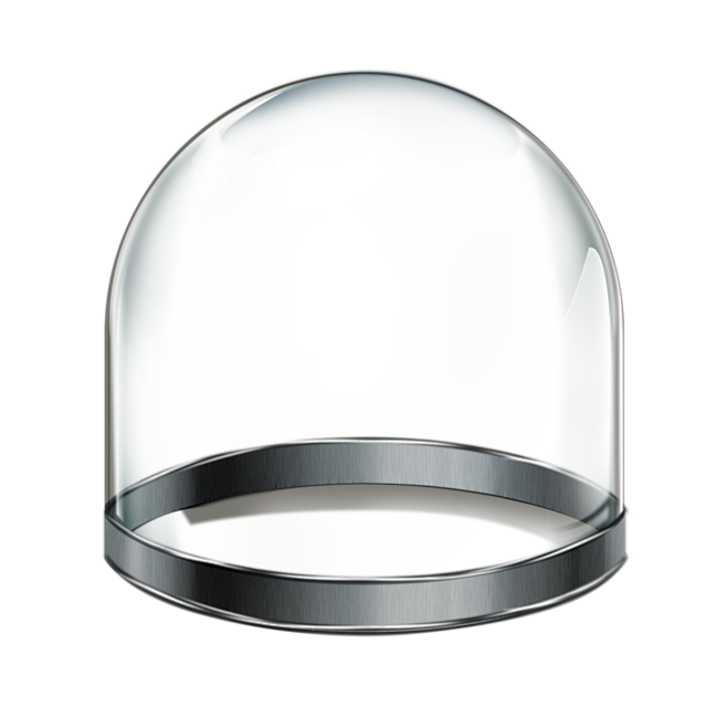 透明 玻璃罩PNG 高清