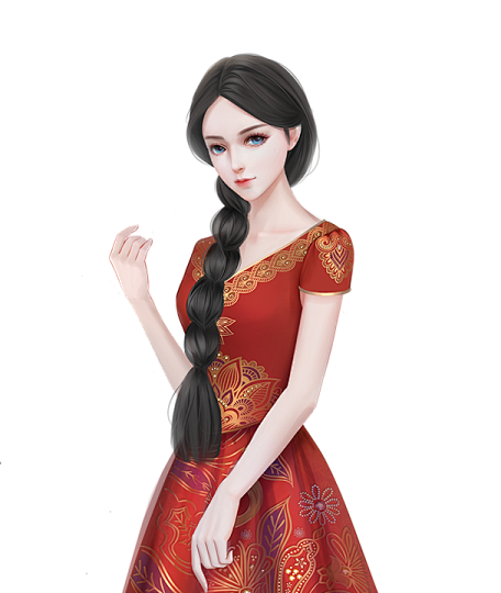 印度少女