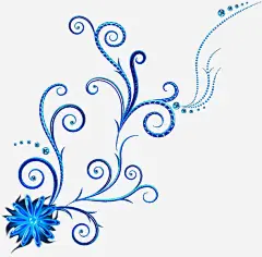 高贵大气蓝色花纹_新图网 https://ixintu.com 高贵 大气 蓝色 花纹