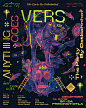 VERS-Anything Goes : VERS . Poster Identity Design /The Party by Ostbahnhof is an international event series that bridges the gap between queer: music, art, and political communities. Creating safer spaces where all LGBTQ + people delight in their sensory