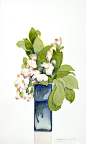 Gary Bukovnik: Forever Spring - Jody Klotz Fine Art : Exhibition - Jody Klotz Fine Art is pleased to host the renowned San Francisco watercolor artist Gary Bukovnik, and his new collection of floral watercolors, created specifically for our exhibition &am