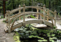 Our ornamental landscape bridges are perfect for spanning a water garden, koi pond, stream, dry bed or your imagination. Uniquely carved posts topped with layered finials add a decorative touch to our spectacular garden bridges