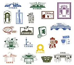 城市系列｜成都建筑地标集戳吧 - 小红书