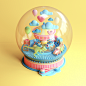 YOOX: Make a Wish : Make a Wish is Yoox international campaign for the christmas season 2017. Illustrated by Peter Tarka, five snow globes were created to showcase, in an abstract way, feature presents you can find at Yoox: the likeables, the desirables,