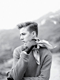 银发妖孽小鲜肉Lucky Blue Smith 帅炸时尚圈