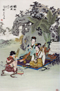 项维仁仕女图赏——窈窕淑女，君子好逑