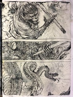 com采集智玩采集到插画-漫画-分镜seung eun kim : executive