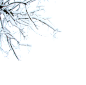 唯美冬季雪花飘雪景下雪PSD/PNG免抠后期设计合成PS素材影楼新款
