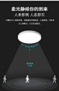 吸顶灯LED智能声控灯玄关走廊过道楼梯灯家用自动雷达人体感应灯-tmall.com天猫