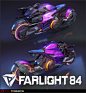 Farlight 84  Vehicle Concept Design, yuan z s : This is a batch of vehicles I designed for Farlight84. At present, you can use them in the game. At present, the game has been launched on the international server. You can download and play experience in th