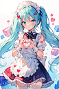 水彩miku