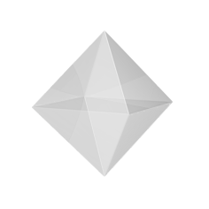 com采集百分百地球人采集到png黑白简约透明立体3d棱镜水晶玻璃不规则