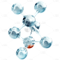 3D化学分子贴纸