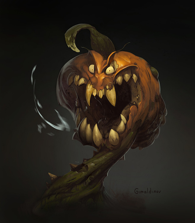 Creepy Pumpkin, Arth...