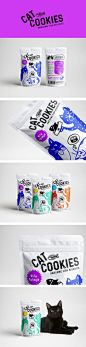 Cat Cookies Pet Packaging Design