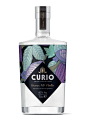 Curio Spirits : Curio Spirits produce homemade, high end Cornish gin and vodka. We helped to build and brand Curio Spirits – from naming their company, to advising on flavours and flavoursome partnerships, market research and label design.To get across th