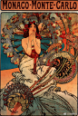 艺术家  Alphonse Mucha ​​​​