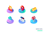 office icon #图标 #2.5D #轴测 #等距#Isometric #icon #UI#图标 #立体图标 #伪3D