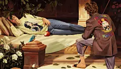 平面设计师Ignasi Monreal为 Gucci2018春夏系列 创作了“乌托邦幻想”系列插画 [doge] 超现实主义风的插画有着文艺复兴时期的味道，仿佛一场穿越天空大地和海洋的梦幻般视觉旅程