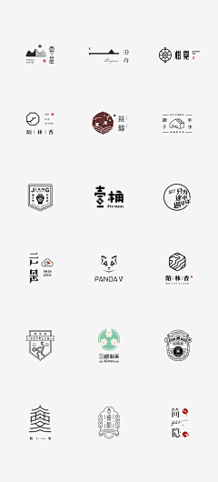 Xin__Xin采集到LOGO设计