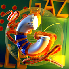 牛油果奶昔11采集到C4D