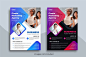Business flyer template Premium Vector