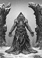 The Art of Warcraft Film - Frostwolf Shaman Elder, Wei Wang : These pictures are for the concept and illustrations of Warcraft movies made between 2013 to 2015