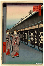 西方艺术史：日本最受欢迎的浮世绘画家之一 安藤广重
