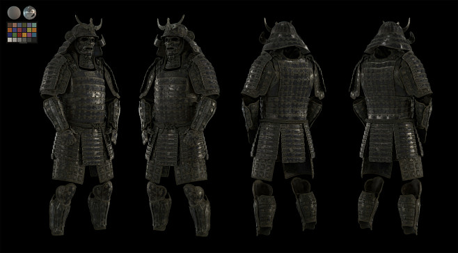 Samurai armor, Jesus...