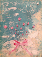 来自艺术家 Laurence Amélie 花卉绘画作品一组。