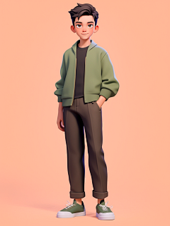 Akira-qikun采集到3d人物参考---
