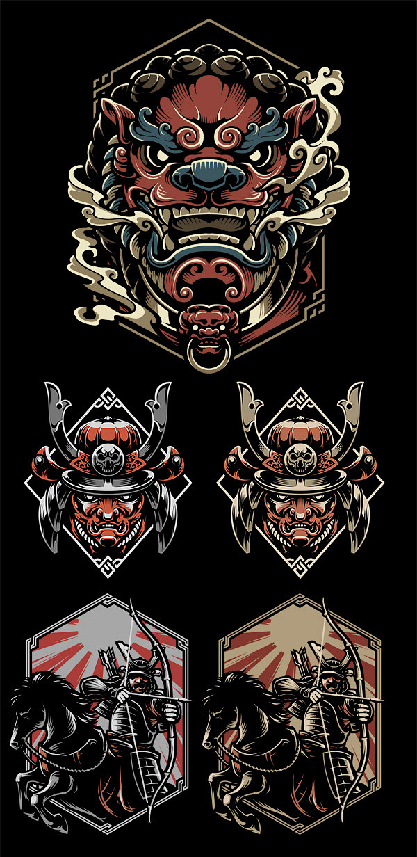 JAPANESE PATCH DESIG...
