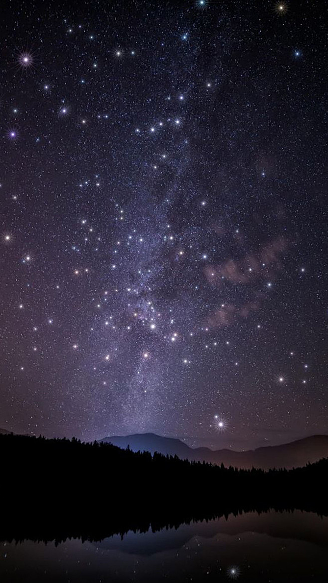 唯美星空夜景高清手机壁纸