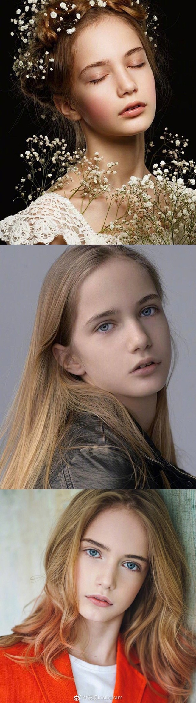 有着强大气场的11岁小萝莉战斗民族的冰美人martakrylova在金发蓝眼