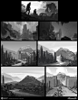 场景构图黑白构成画面构成黑白稿来自cgbook.cn (241)
