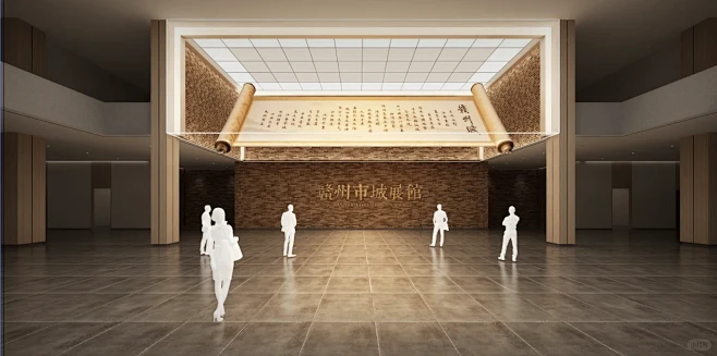 城市展览馆/展厅设计｜案例合集图片_序厅图片素材-花瓣网