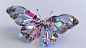 yunduo11_Crystal_butterfly_3D_effect_top-down_angle_PNG_format_1f92bc07-3300-461c-b640-7312b4c79fc3