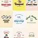 logo设计｜韩式可爱甜品蛋糕店小logo
