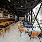 BETC Havas Café by Galeria Arquitetos and Terra Capobianco : Cafeteria and bookstore blend with spaces 
