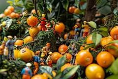 果蔬摄影创意果蔬景观