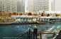 5 Proposals Reimagine Toronto Ferry Terminal and Waterfront Park,View from Ferry - Jack Layton City Terminal Park / Clement Blanchet Architecture, Batlle i Roig, RTVR, Scott Torrance, Landscape Architect Inc.. Image Courtesy of WATERFRONToronto