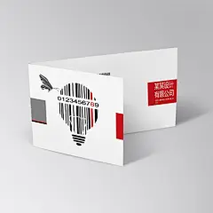 横折创意条形码商务名片下载,横折名片,创意条形码,,商务名片下载,,AI格式,白色,精品名片卡,精品模板,模板素材,网,模板网站,模板下载编号1727077@北坤人素材