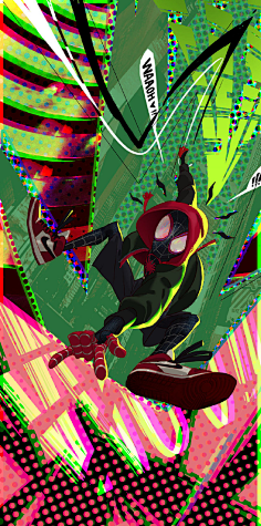 宇宙2摸一个同人#蜘蛛侠:平行宇宙# 67676767 _漫威采下来