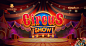 Casino Game slot Slots Game iGaming Game Art game design  Circus gods mobile game Character design 