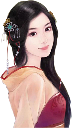 沐·撒采集到现代女免扣立绘