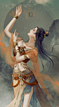 鸿音~_故风凉__插画师作品_涂鸦王国gracg.com