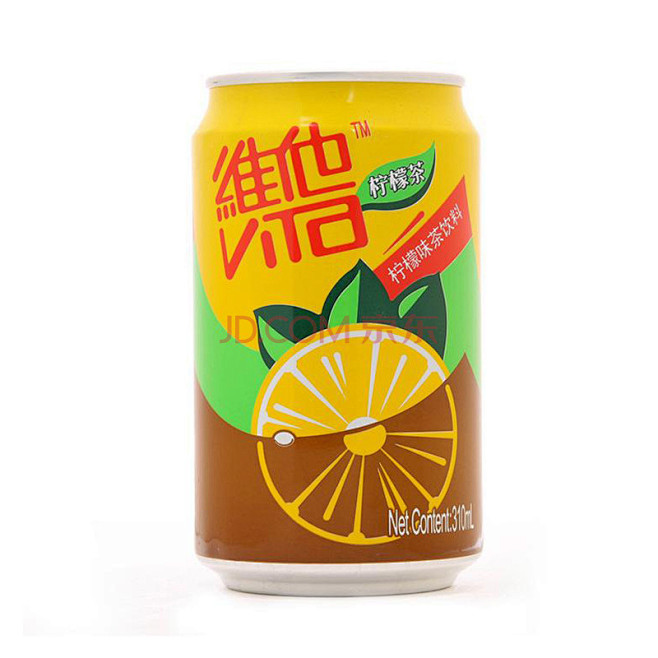 维他奶柠檬茶310ml/罐