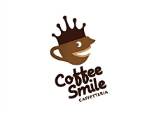 HONG·品牌设计采集到咖啡LOGO标志(标志订做微信459612406)
